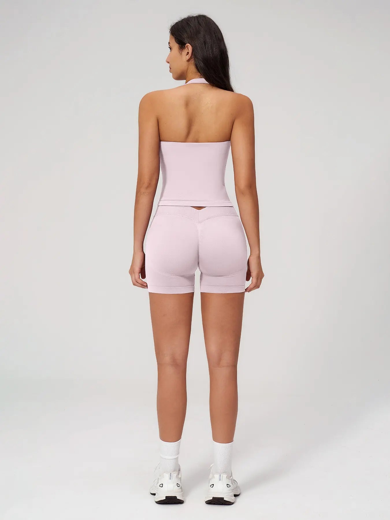 Seamless Yoga Set for Women, Tight Running Quick-Dry Sports Tank Top - image 9