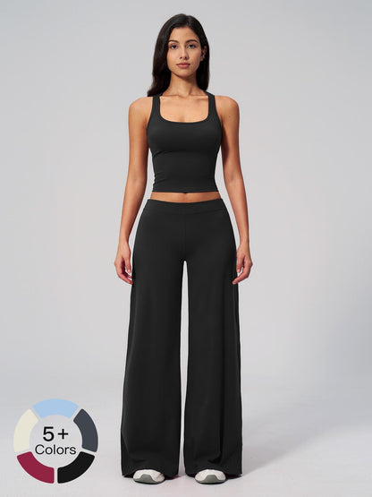 Low Waist Fitted Yoga Set for Women, Quick-Dry Athletic Sportswear for Running and Fitness - image 13