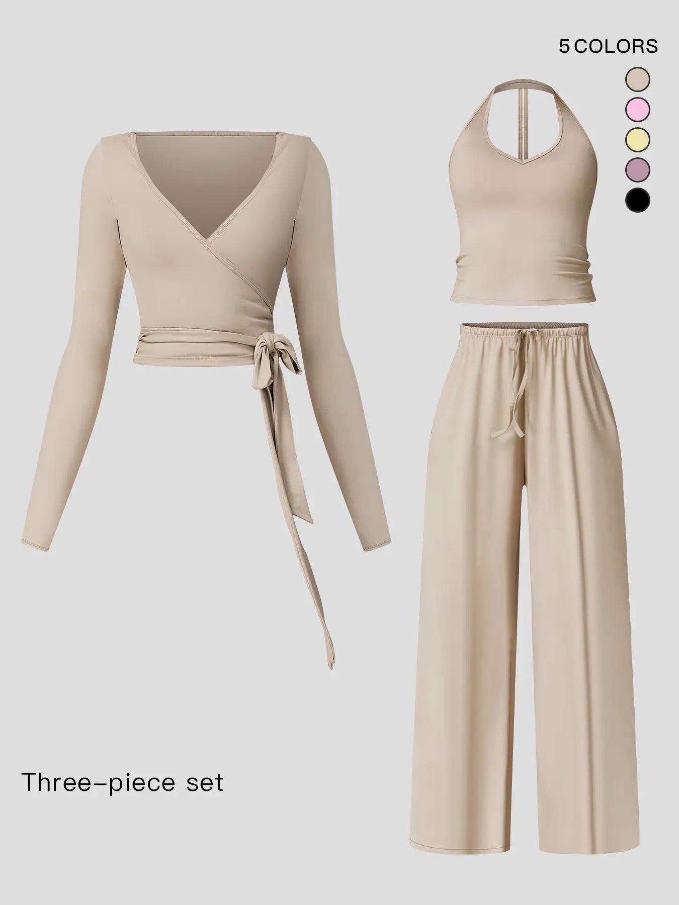 Women's Everday Co Ord Sets, Athleisure Workout Set - image 4