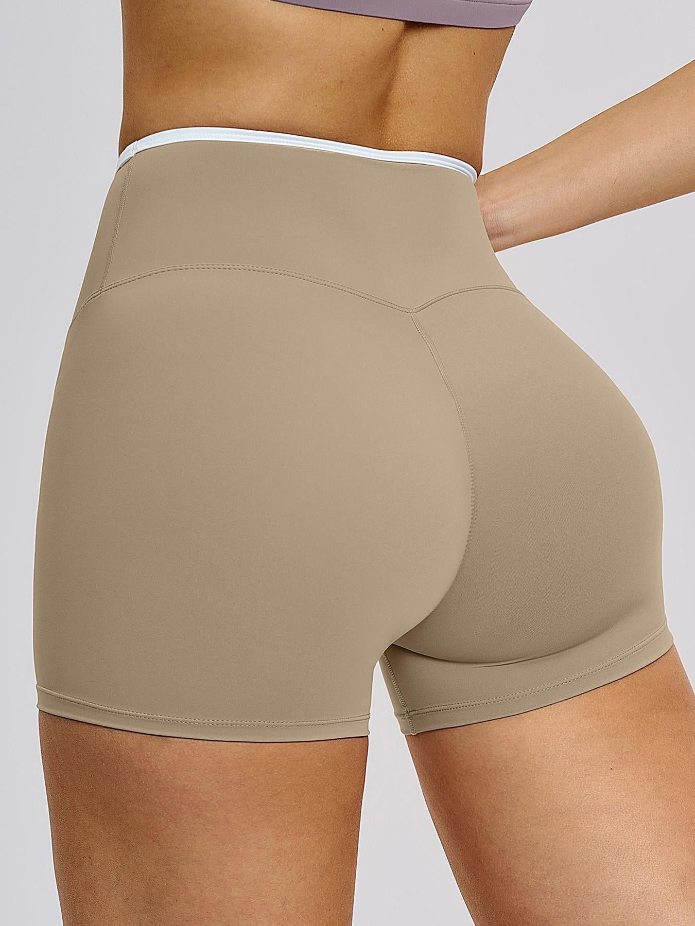 High Waist Yoga Shorts for Women, High Waisted Shorts - image 21