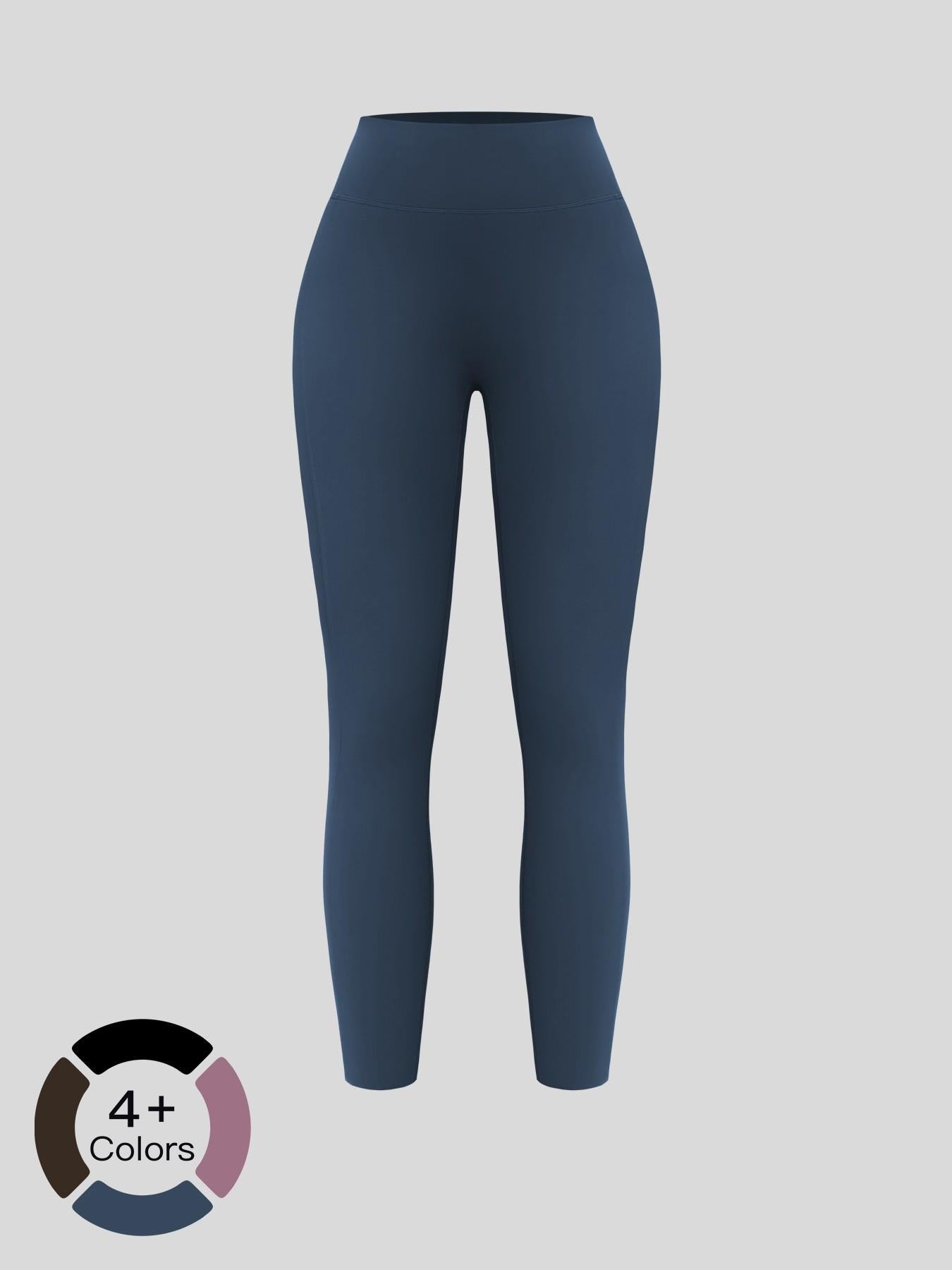 Women's High-Waisted Yoga Pants, Fitted Long Leggings for Outdoor Running & Fitness - image 19
