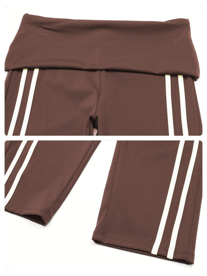 European and American Yoga Set, Two-Piece Activewear Set Sportswear for Outdoor Activities - image 18