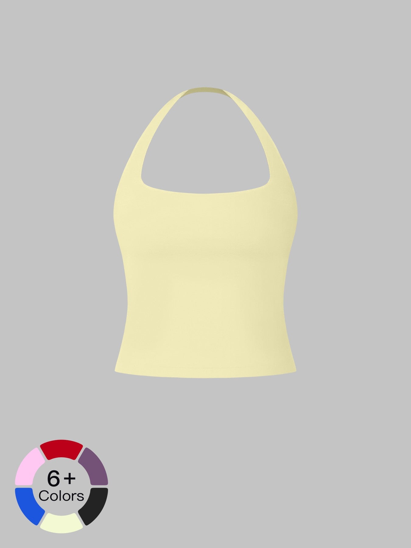 Women's New Halter Yoga Tank Top, Outdoor Square Sport Fitness Tight Quick-Dry Vest - image 20