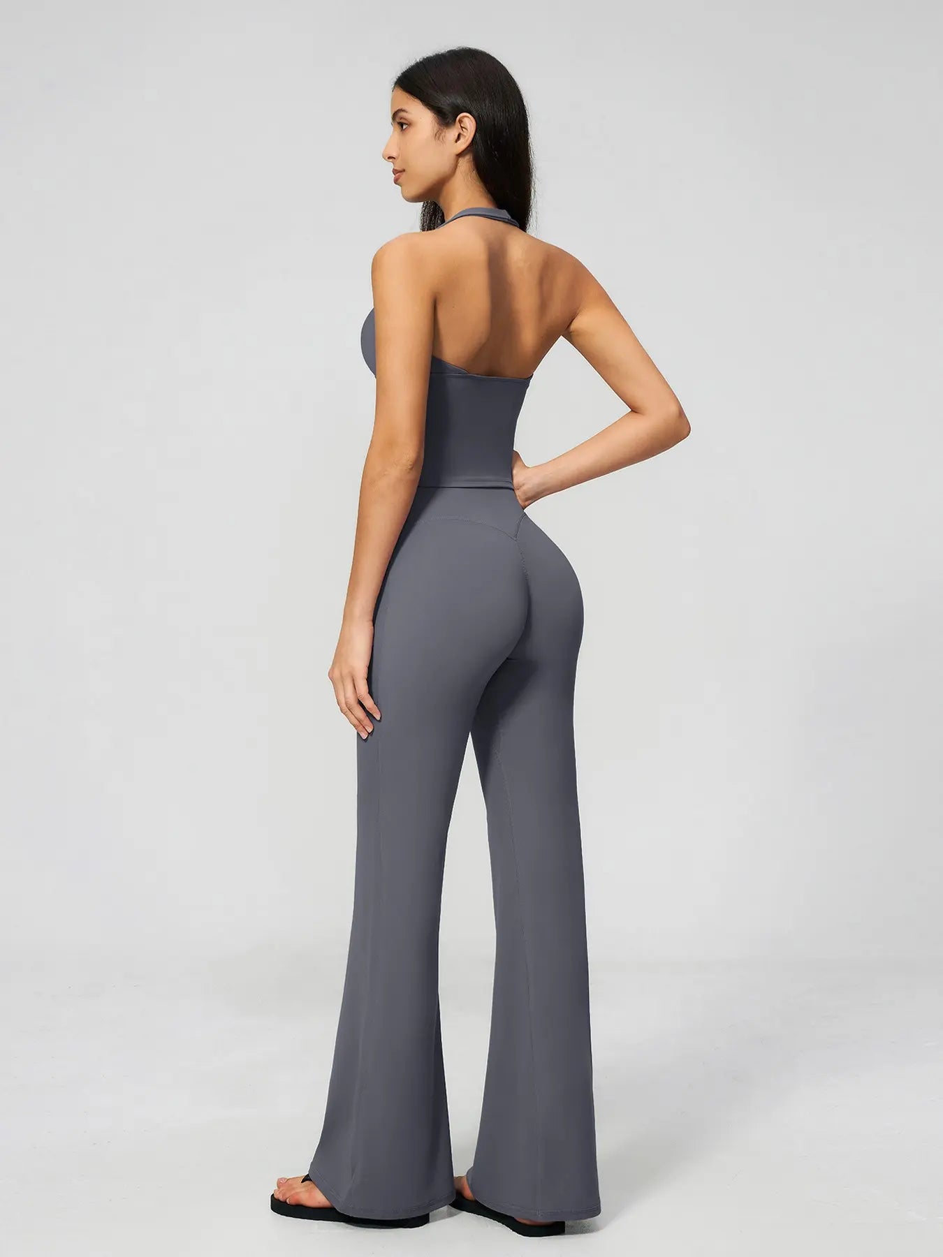 Tight Yoga Pants Quick-Dry High-Waisted Butt Lifter Tummy Control Pilates Running Sporty Fleece Wide… - image 9