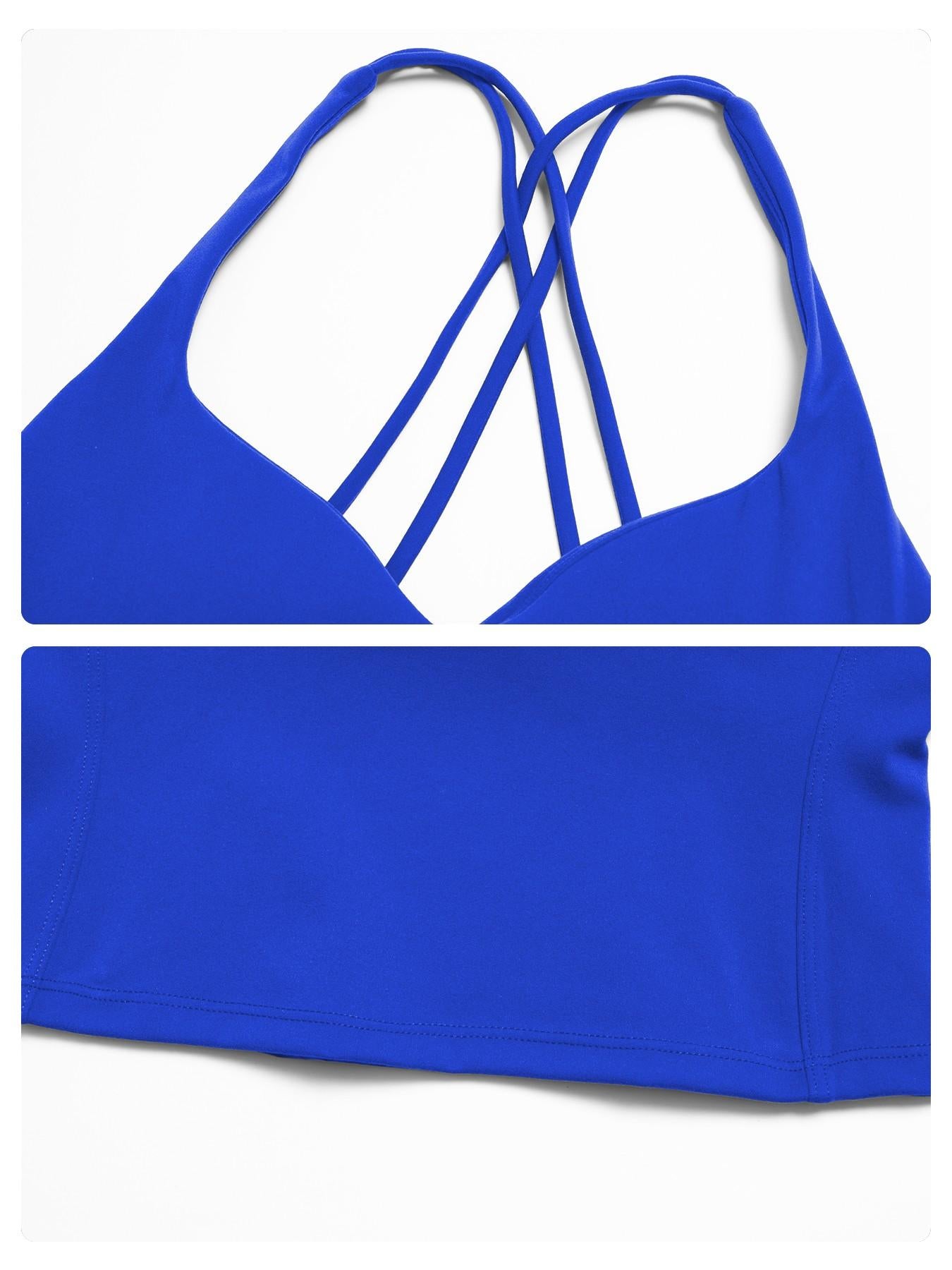 Women's Fitted Yoga Set, Cross-Back Design - image 17